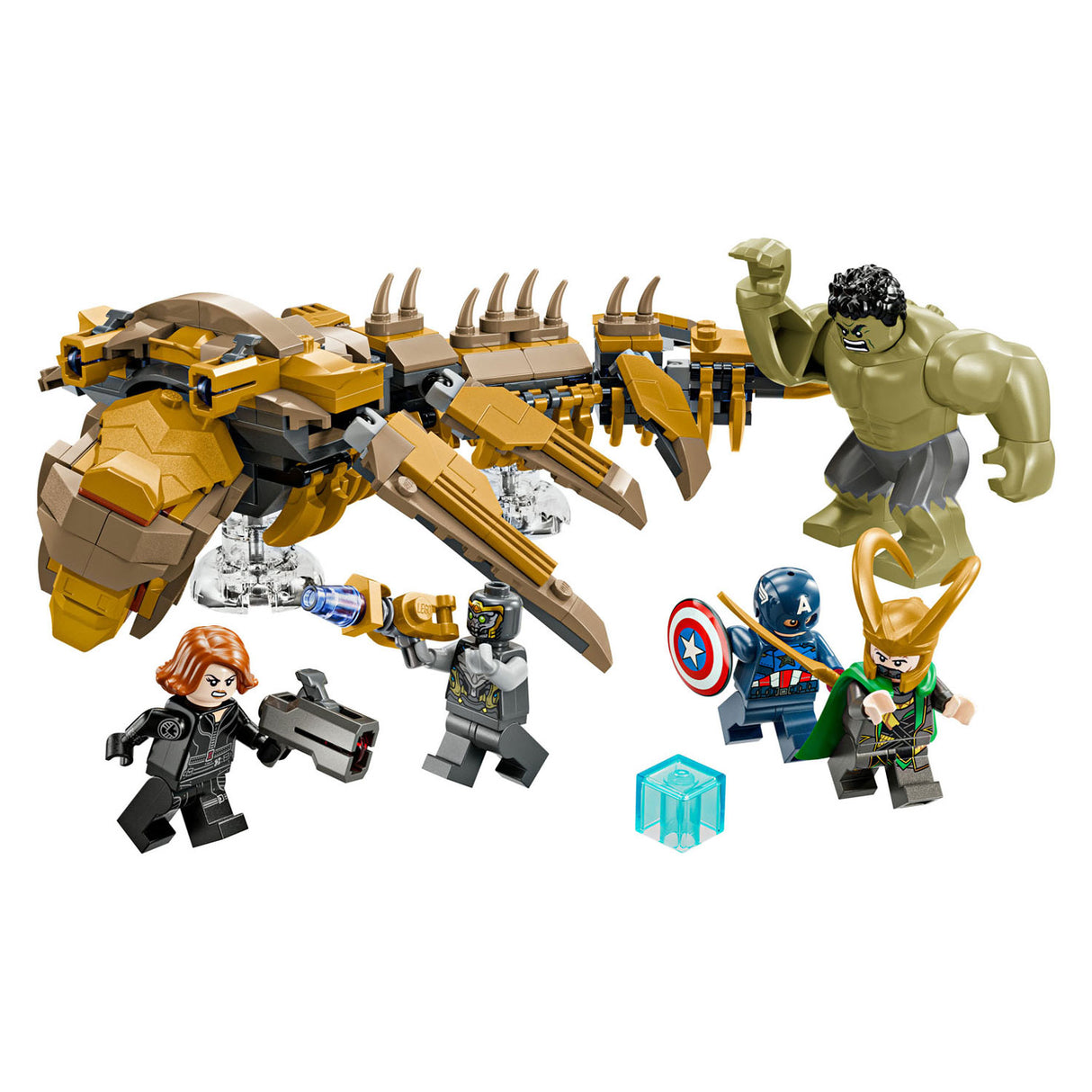 Lego super heros 76290 les vengeurs contre le Léviathan