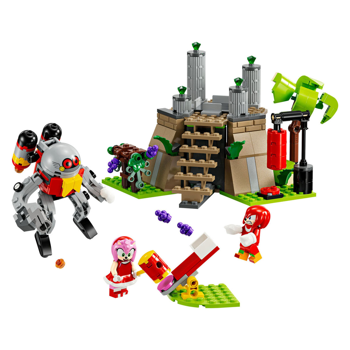 Lego 76998 Sonic Knuckles et le Temple du Maître Émeraude