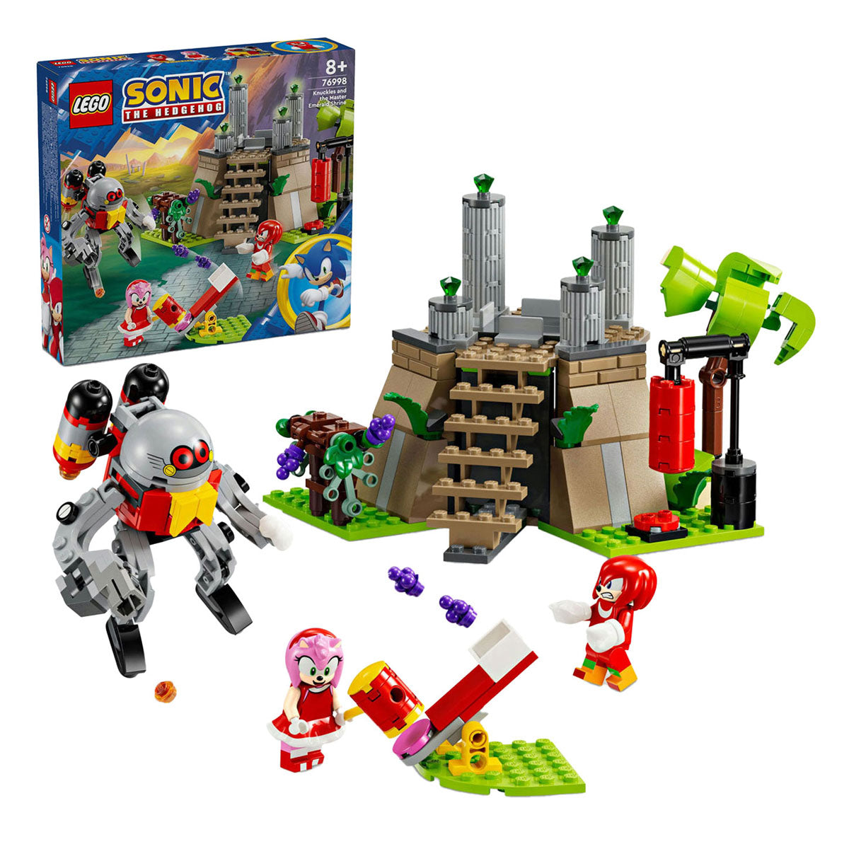 Lego 76998 Sonic Knuckles et le Temple du Maître Émeraude