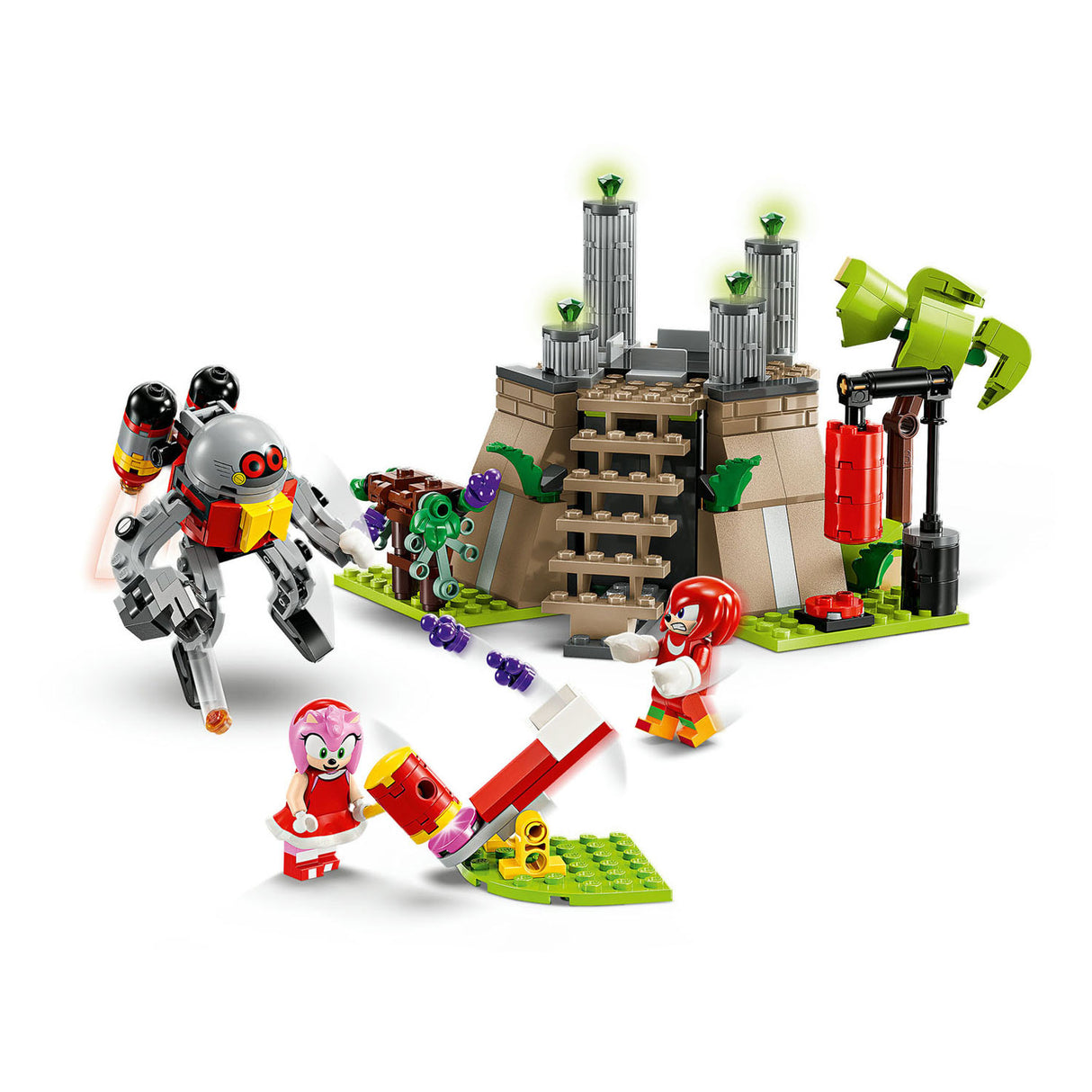 Lego 76998 Sonic Knuckles et le Temple du Maître Émeraude