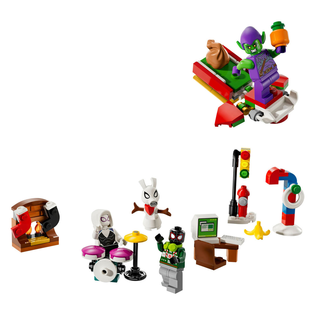 Lego super héros 76293 calendrier de l'avent Spider-Man 2024