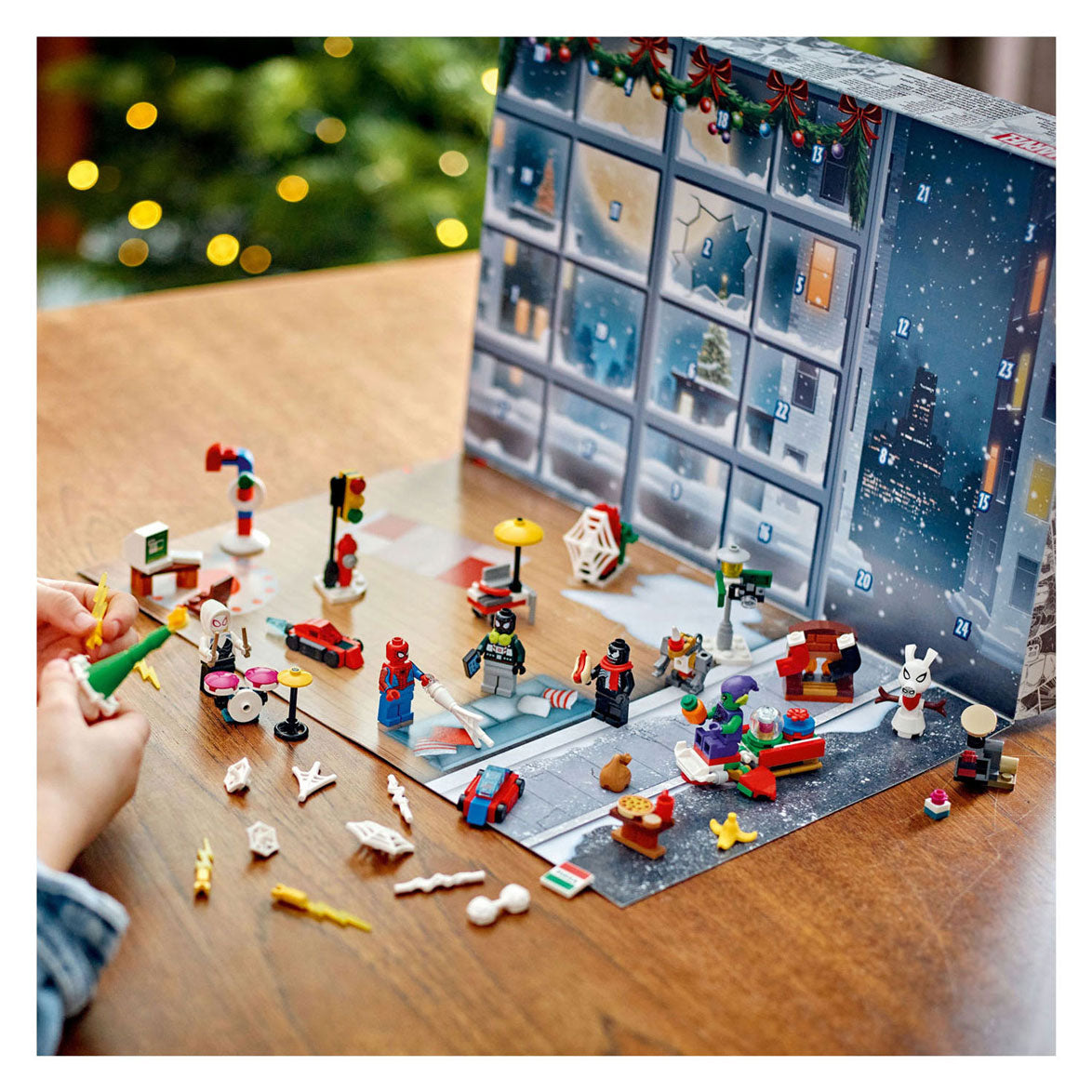 Lego super héros 76293 calendrier de l'avent Spider-Man 2024