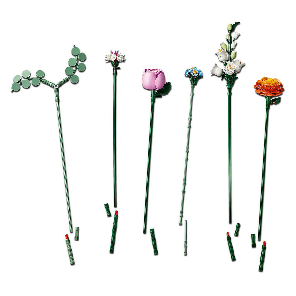 Lego botaniques 10342 bouquet rose