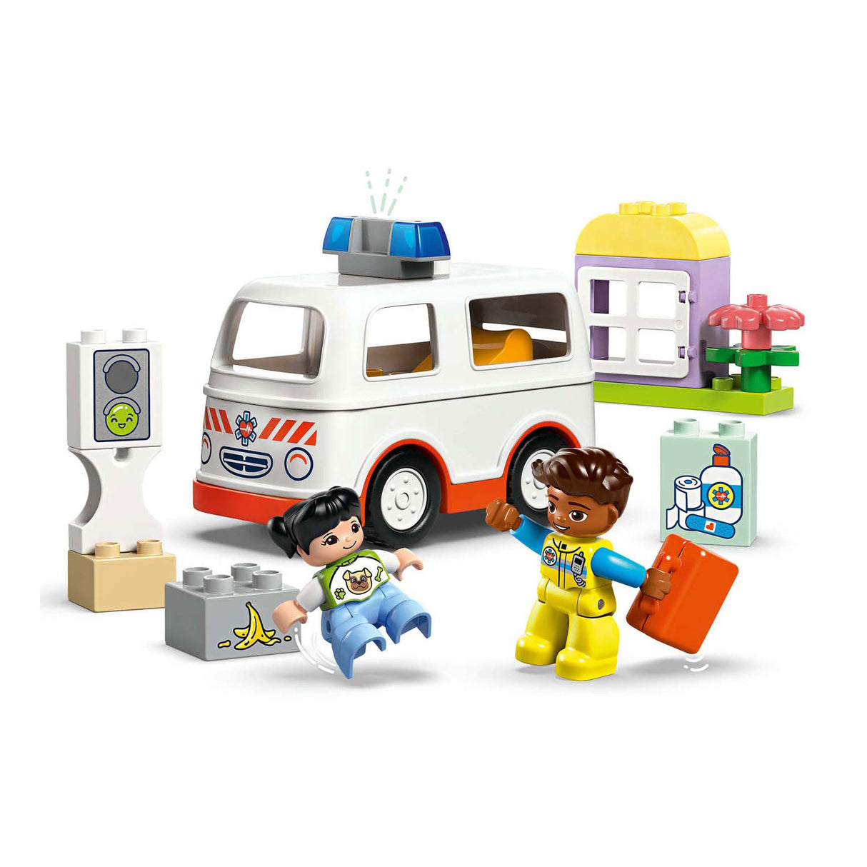 Lego Duplo Town 10447 ambulance avec chauffeur