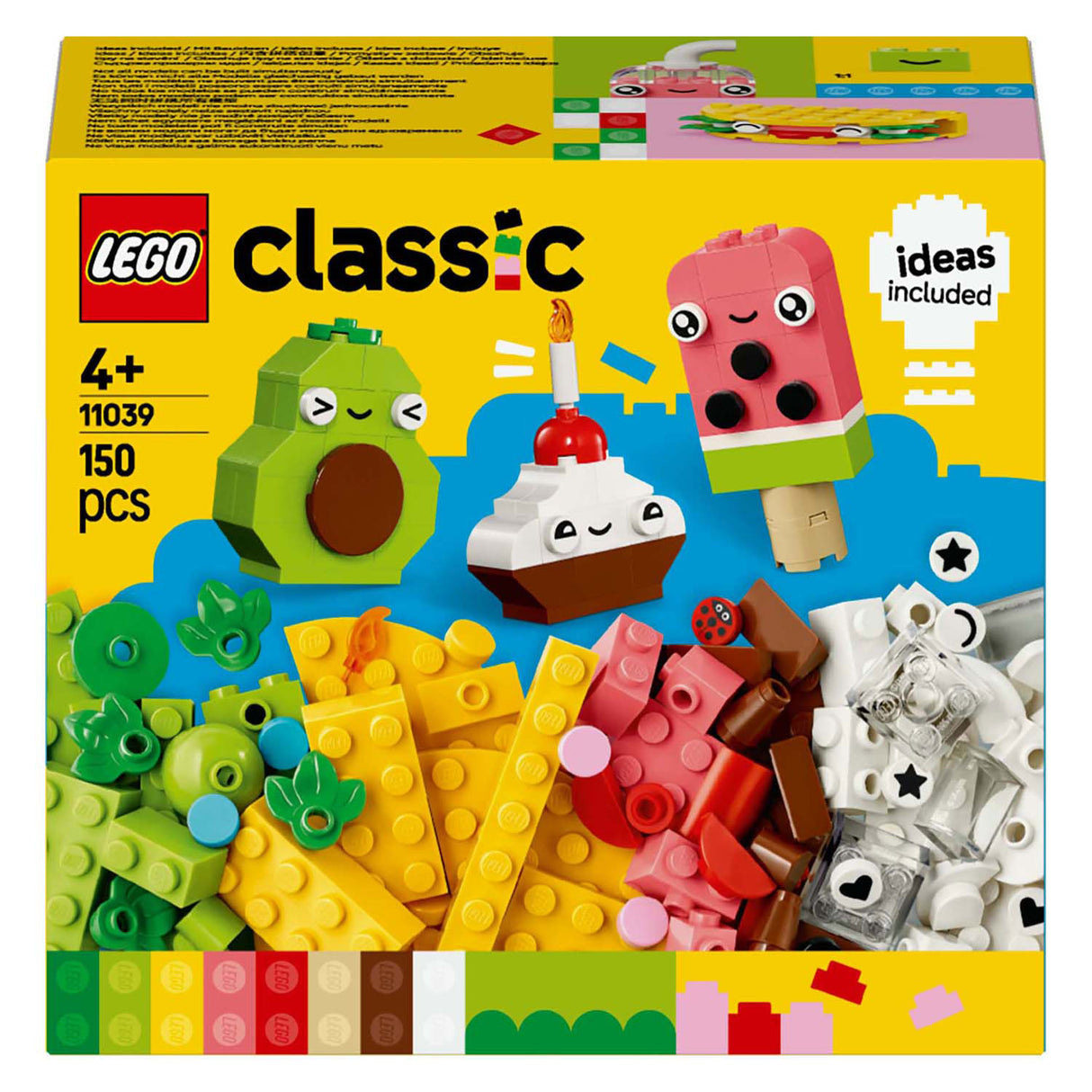 Lego classic 11039 amis de la nourriture créative