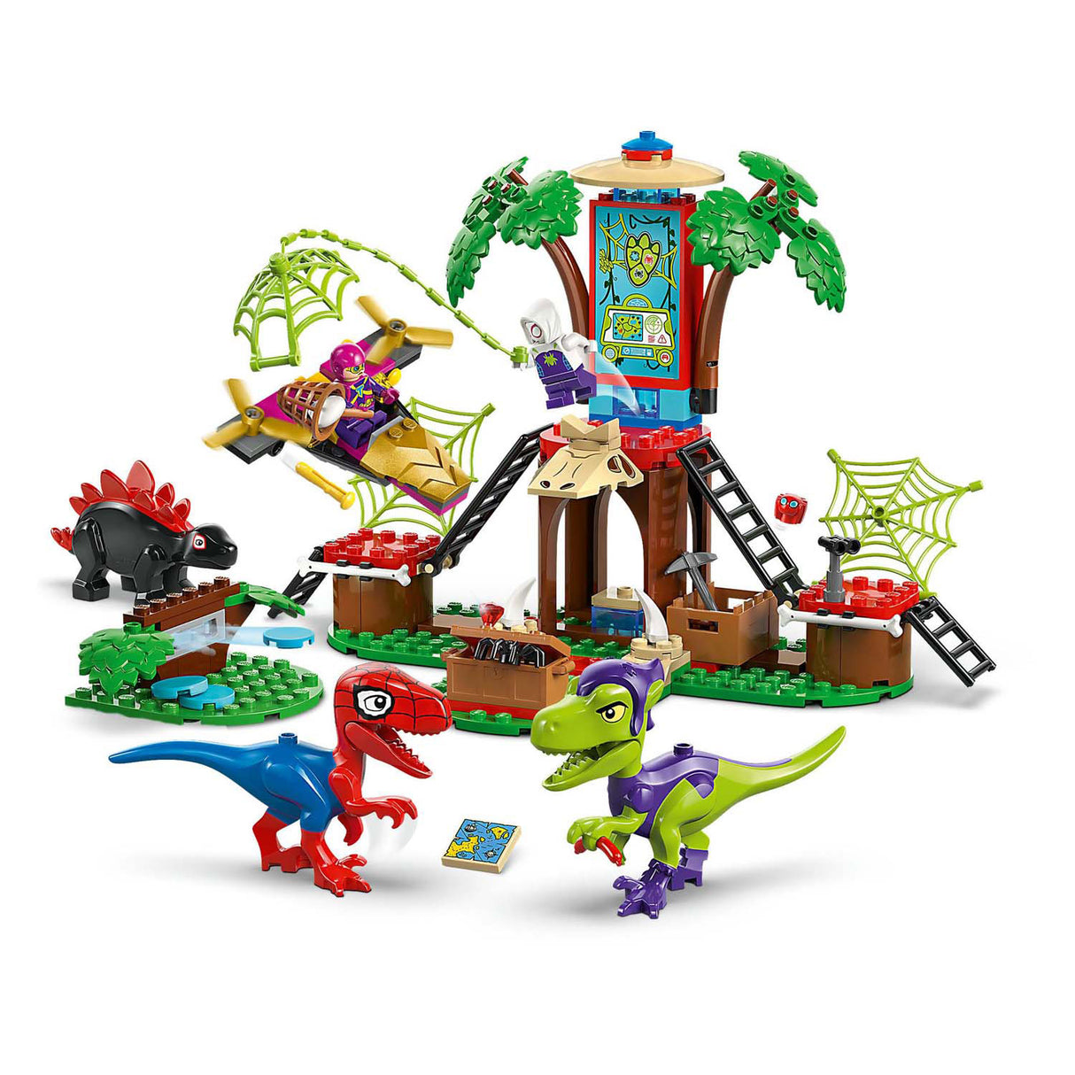 Lego Spidey 11200 Spidey et le rapace de Gobby se battent dans la cabane dans les arbres