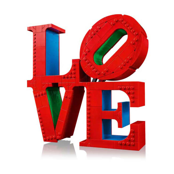 Lego art 31214 amour