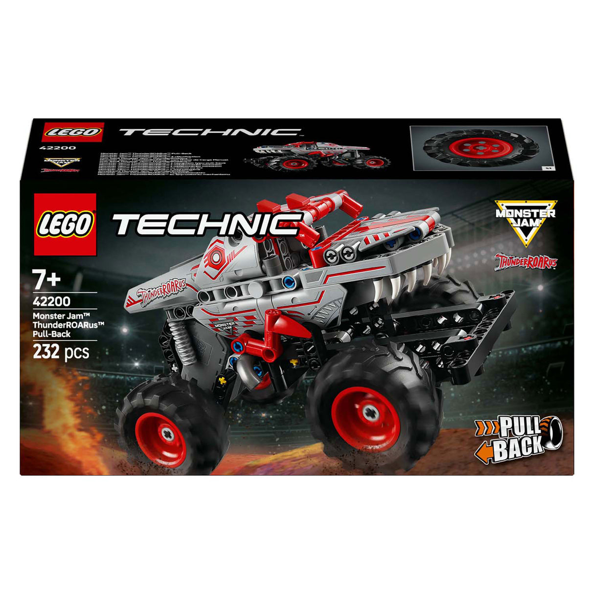 Lego Technic 42200 Monster Jam Thunderroarus à retirer