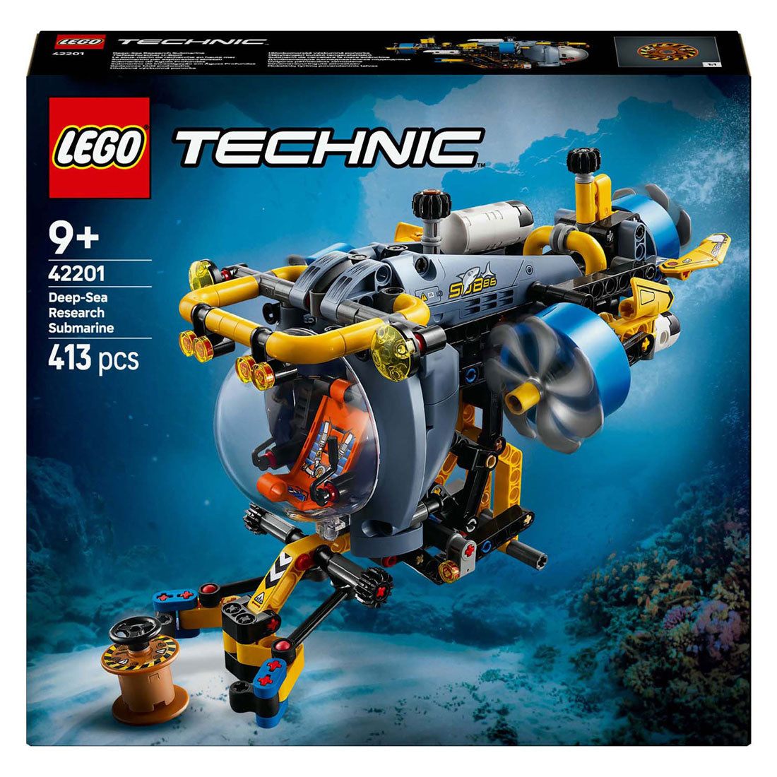 Sous-marin Lego Technic 42201 pour la recherche en haute mer