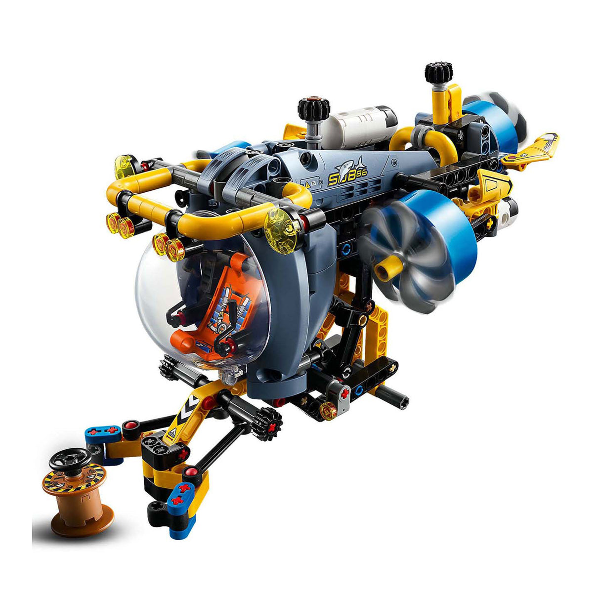 Sous-marin Lego Technic pour l'exploration des profondeurs marines - 42201