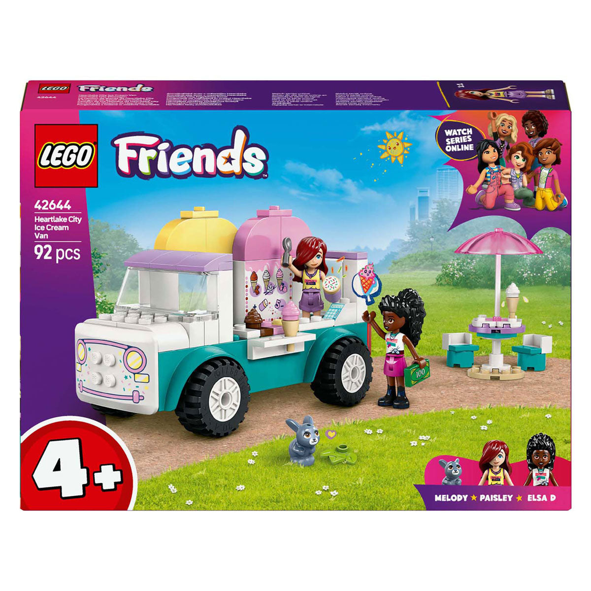 LEGO Friends 42644 Le camion de glaces de Heartlake City