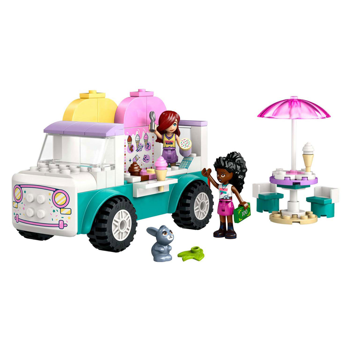 LEGO Friends 42644 Le camion de glaces de Heartlake City