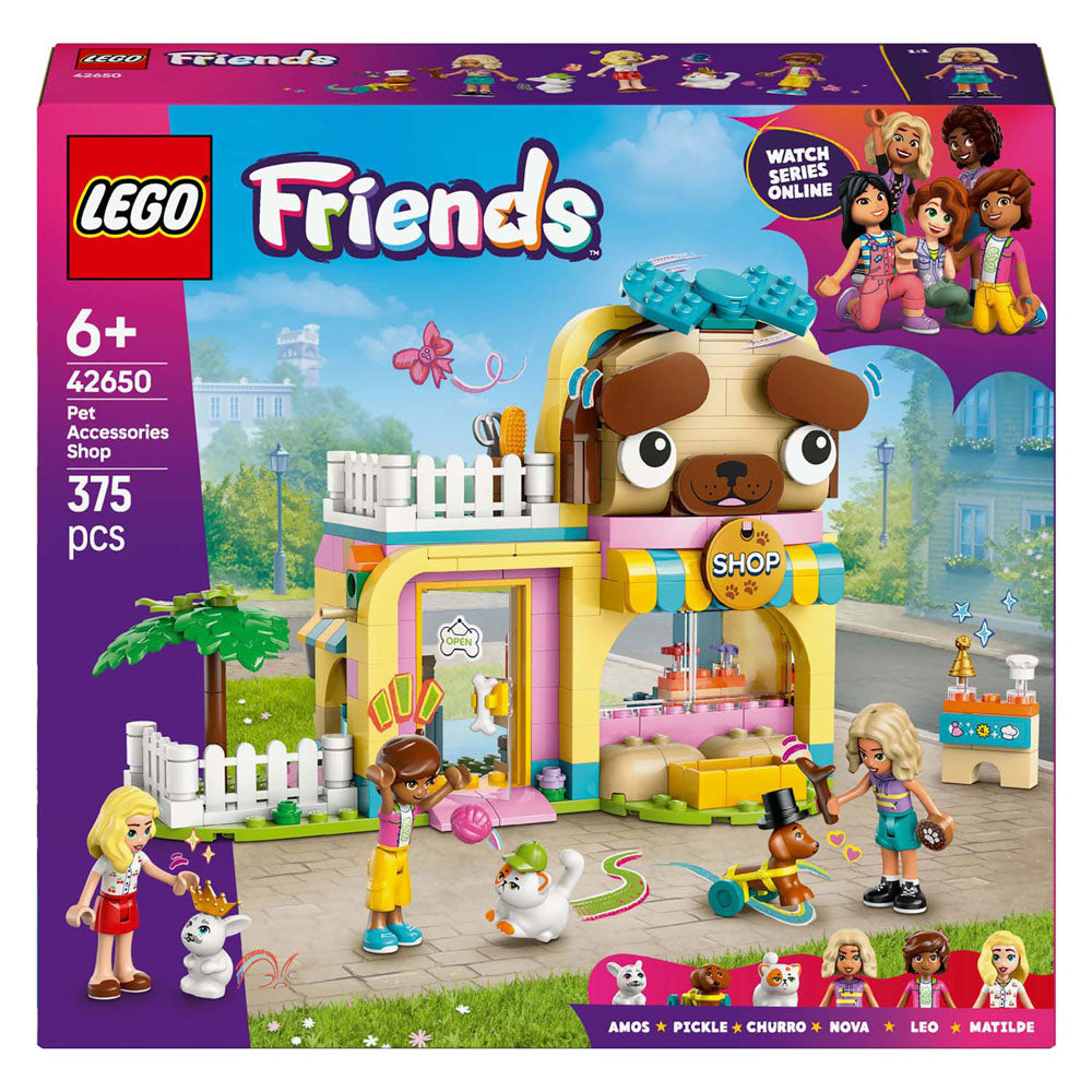 Magasin Lego Friends avec accessoires pour animaux - 42650