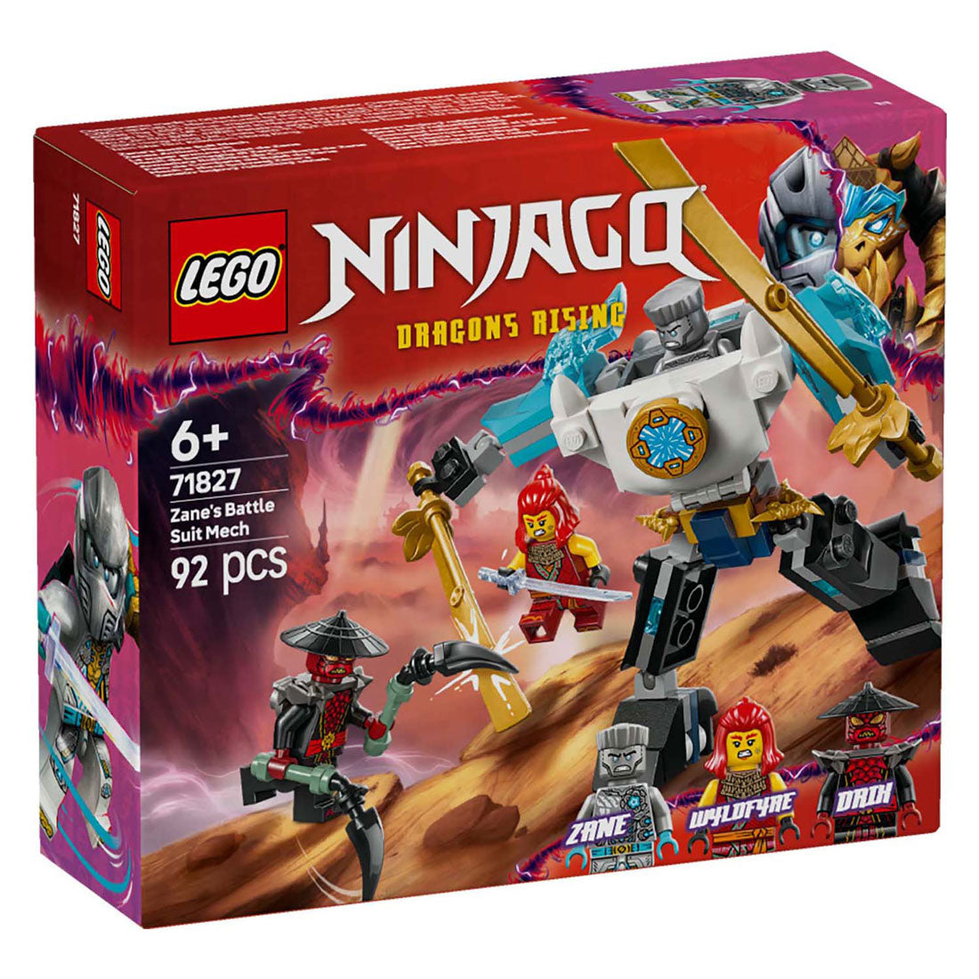 Lego Ninjago 71827 Le robot de combat de Zane