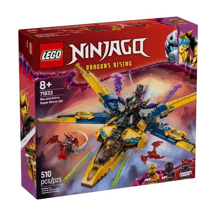 LEGO Ninjago 71833 La course et le super avion d'assaut d'Arin