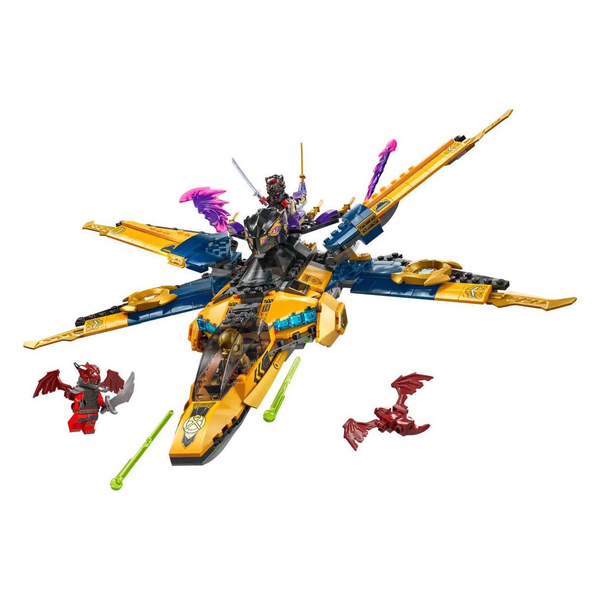 LEGO Ninjago 71833 La course et le super avion d'assaut d'Arin