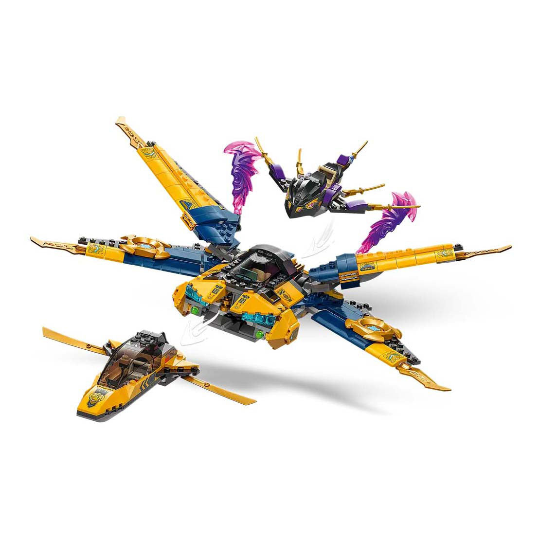 LEGO Ninjago 71833 La course et le super avion d'assaut d'Arin