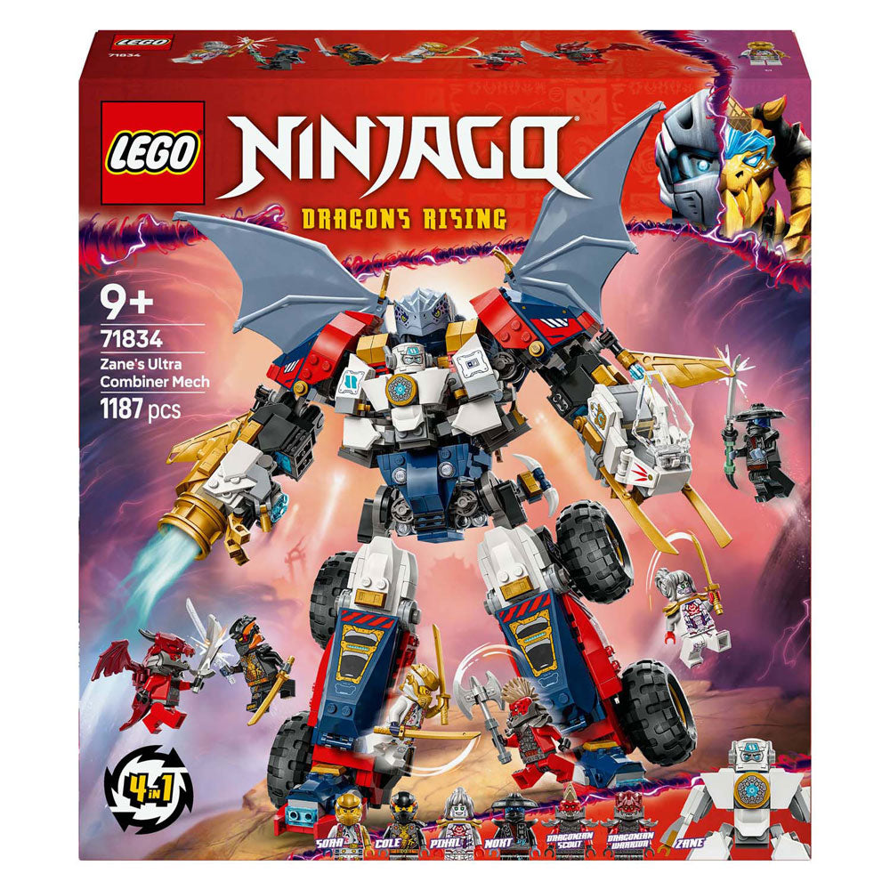Lego Ninjago 71834 Le mécha ultra combo de Zane