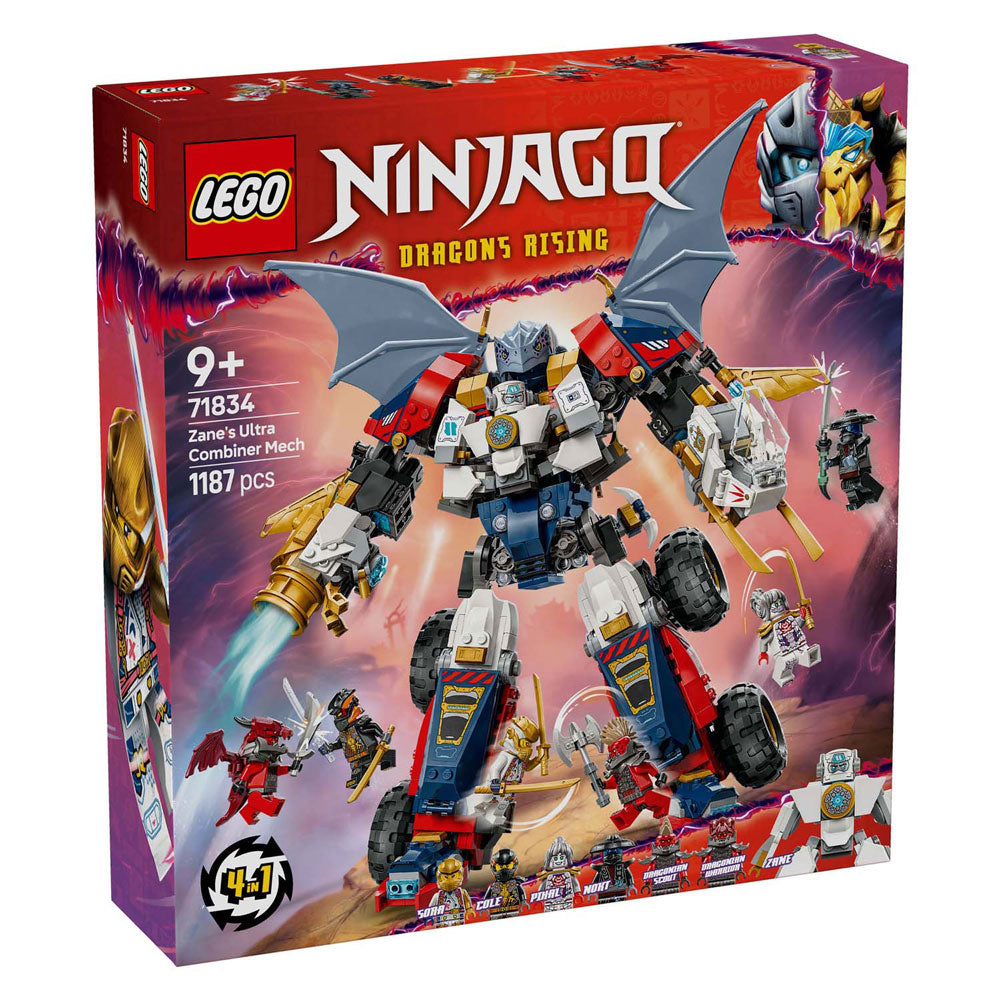 Lego Ninjago 71834 Le mécha ultra combo de Zane
