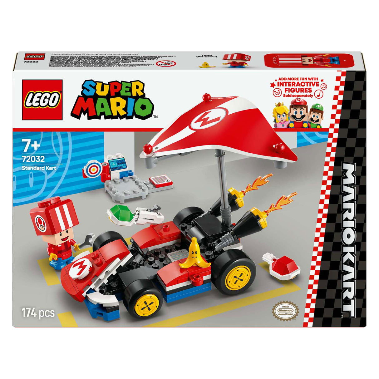 Lego Super Mario 72032 Mario Kart Le kart standard