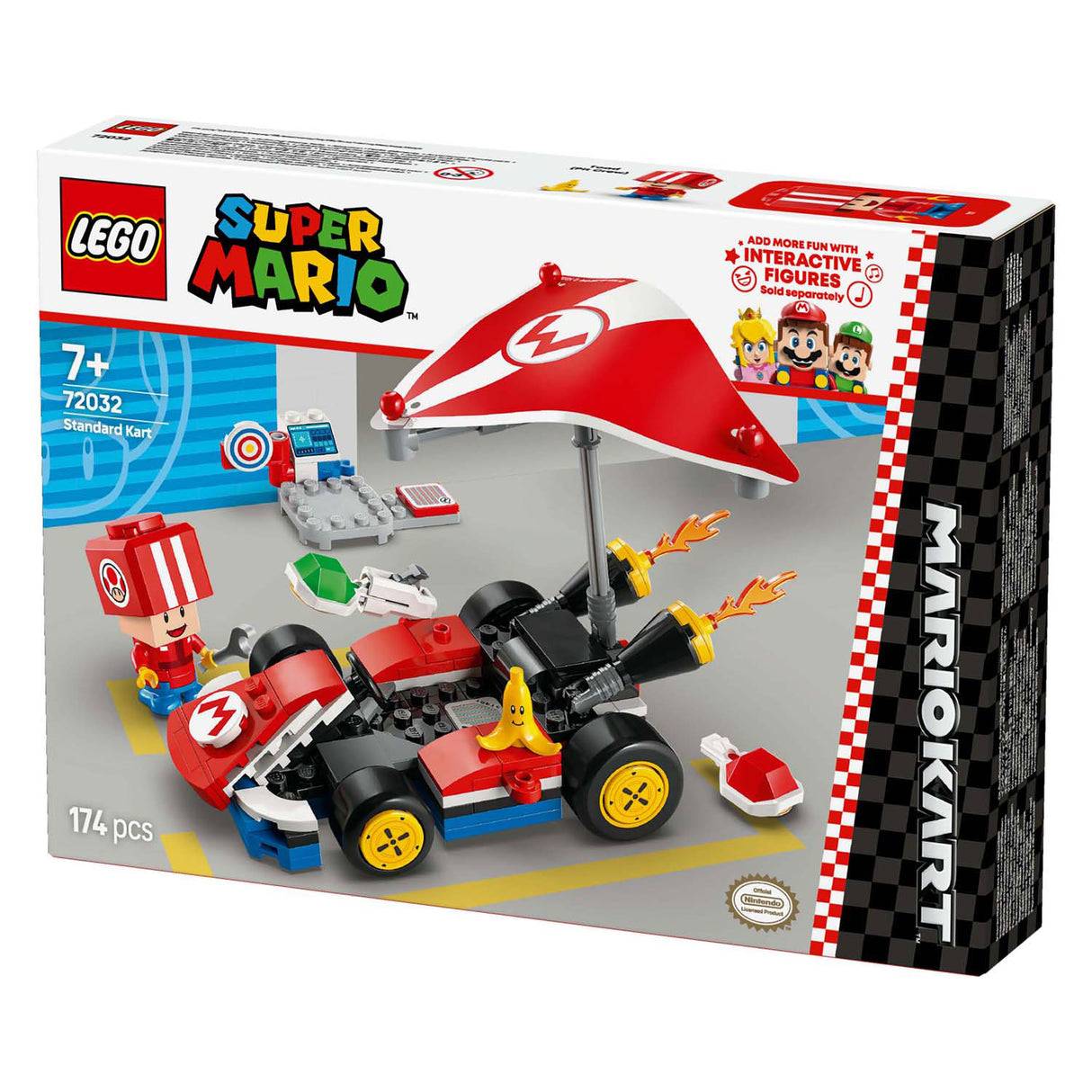 Lego Super Mario 72032 Mario Kart Le kart standard