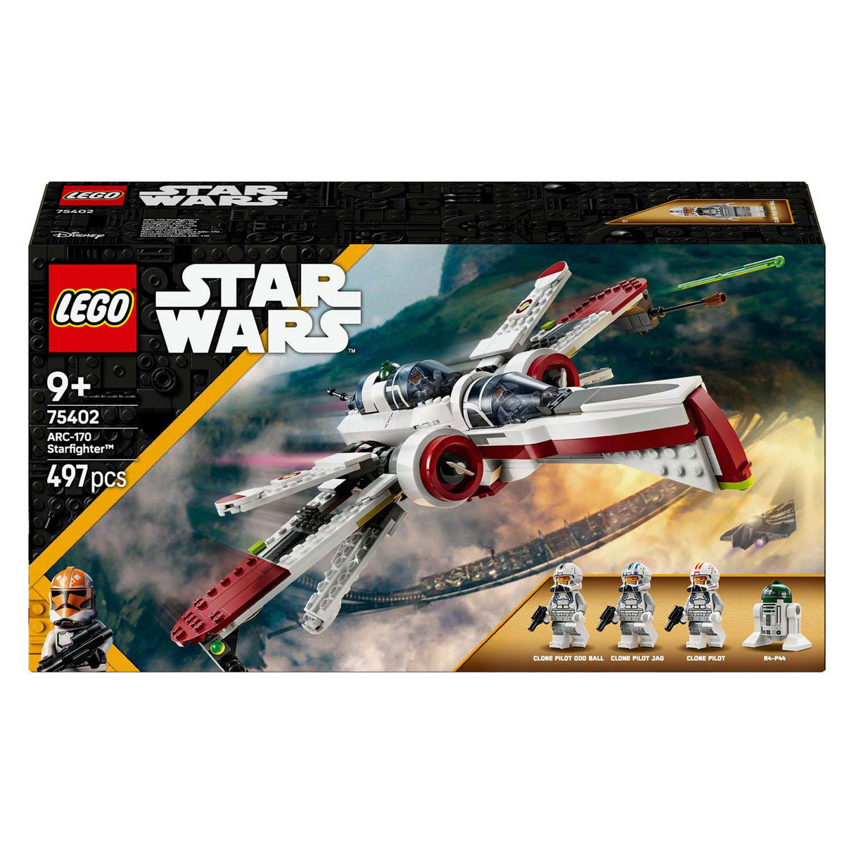 Lego star wars 75402 chasseur arc-170