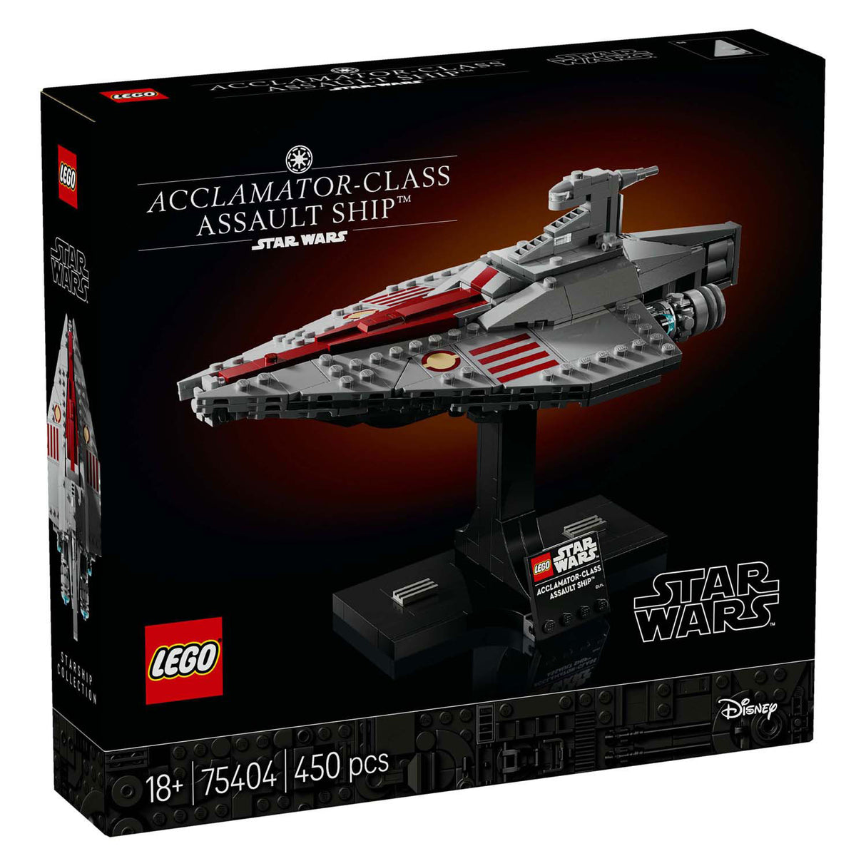 Navire d'assaut de classe acclamator™ Lego Star Wars™ 75404