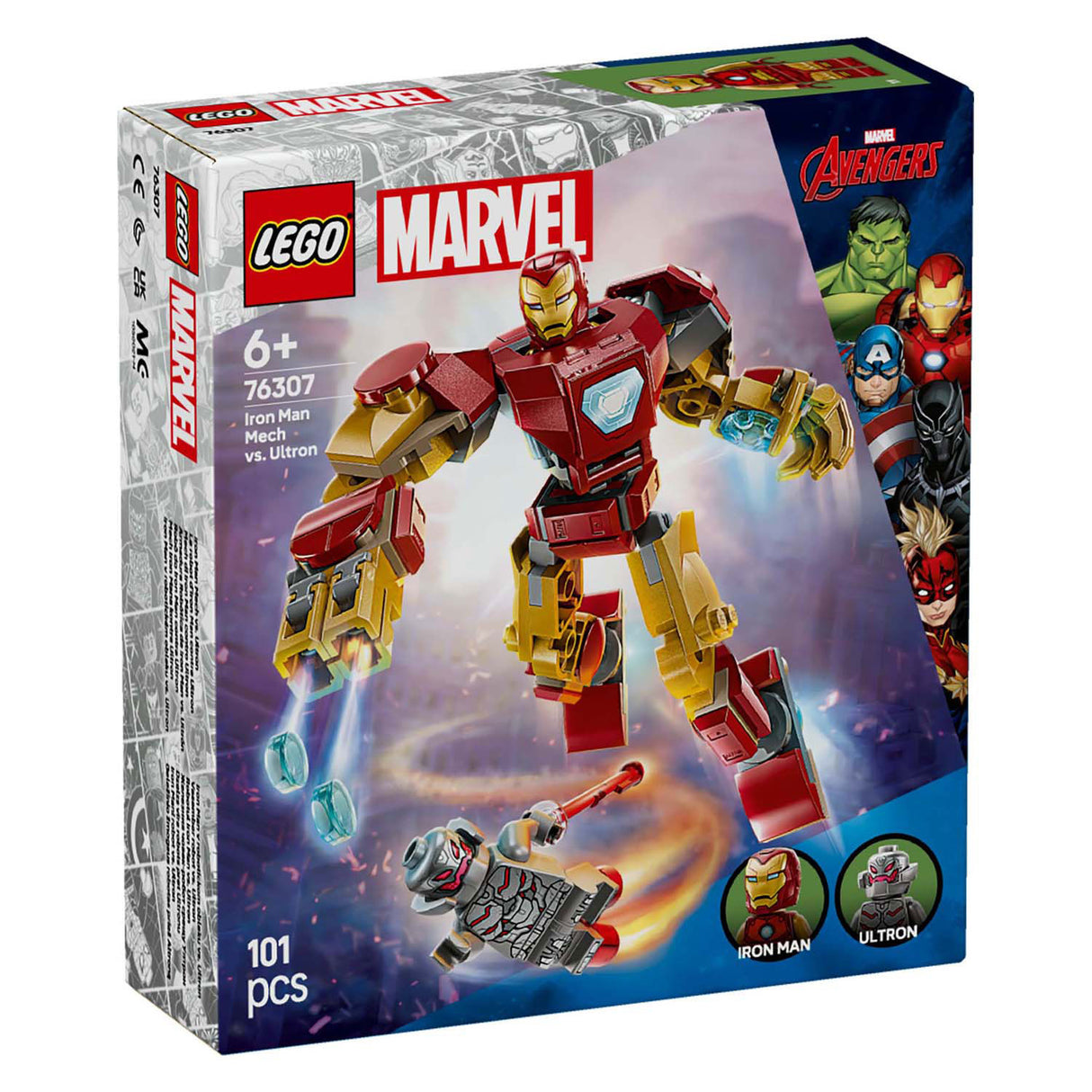 Lego Super Heros 76307 Iron Man Mech contre Ultron