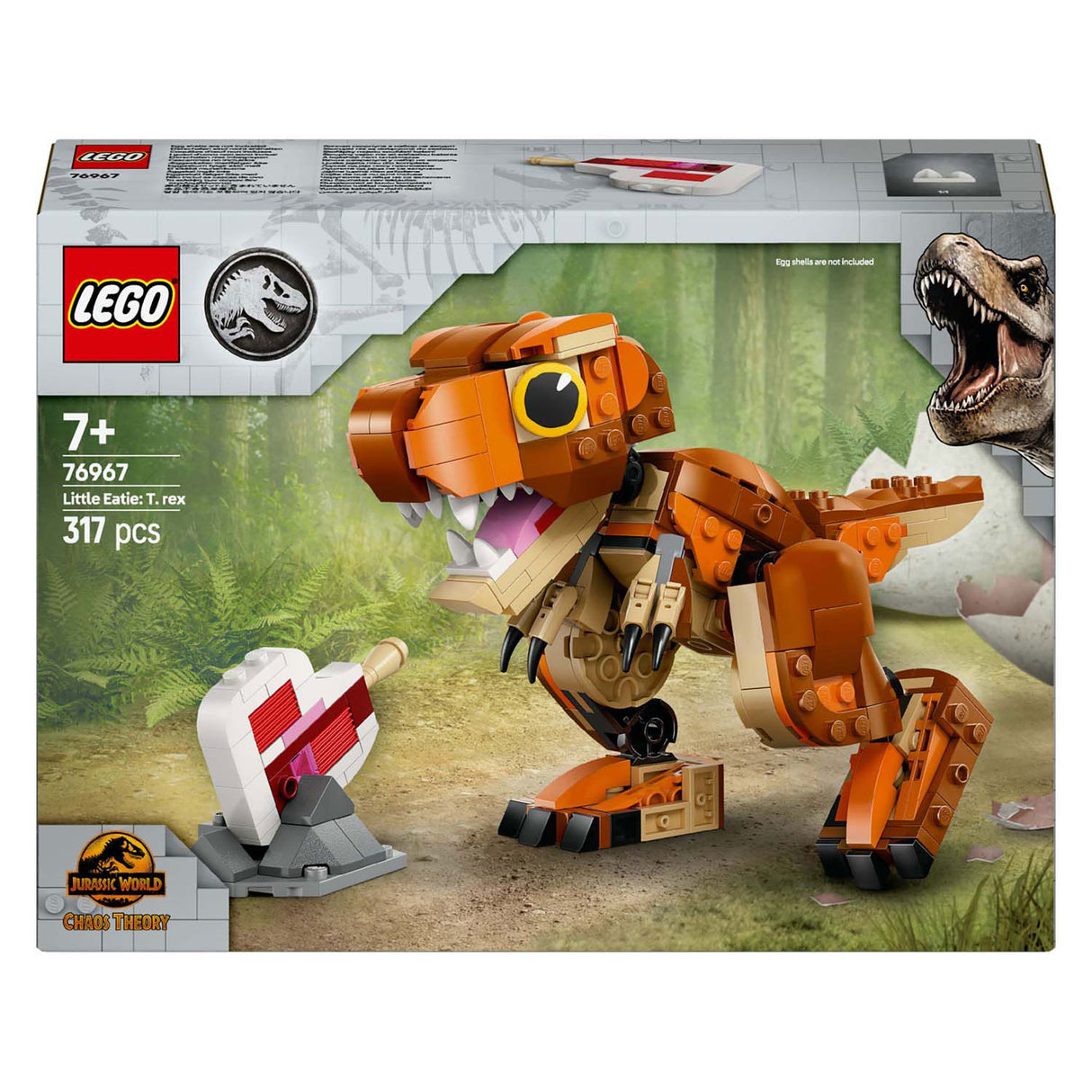 Lego jurassic world 76967 petit mangeur : t. Rex