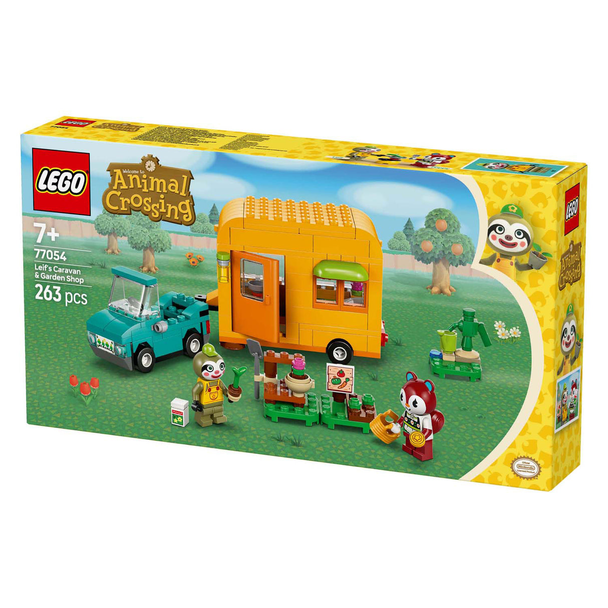 Lego animal traversant 77054 caravane et magasin de jardinage de Leifs