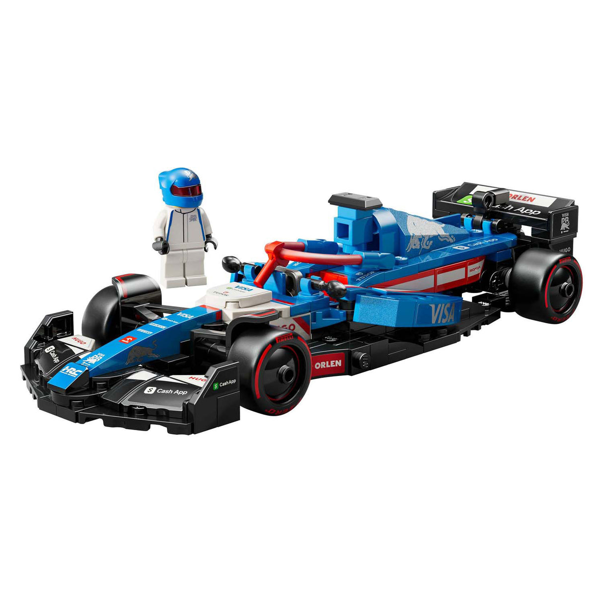 Lego Speed Champions 77246 Application Visa Cash Rb Vcarb 01 Voiture de course F1