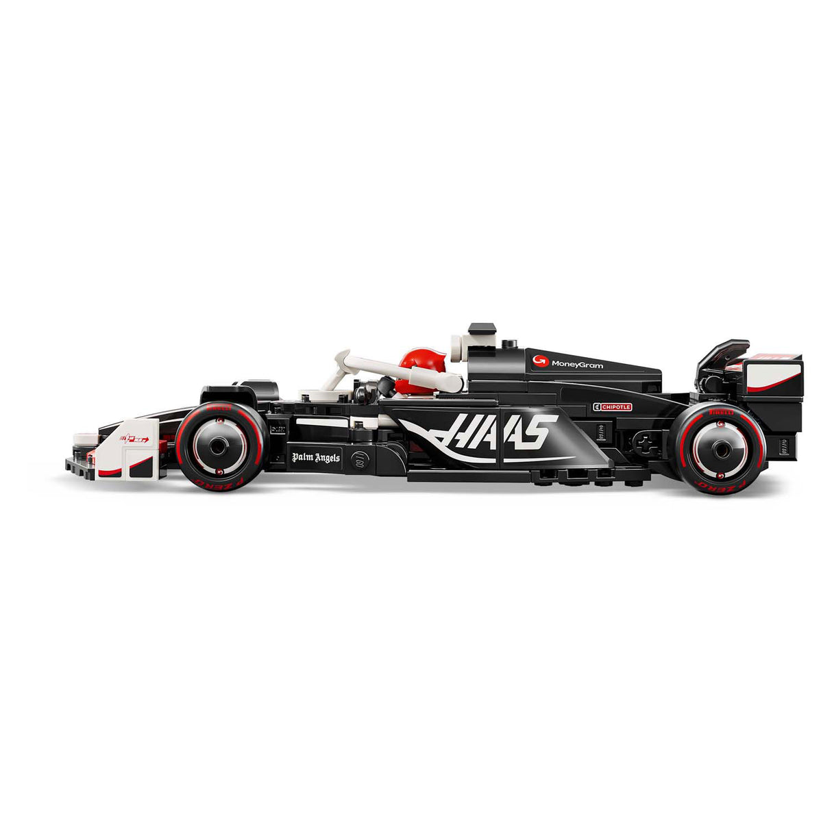 Lego Speed Champions 77250 Moneygram Hare F1 Team VF-24 Voiture de course