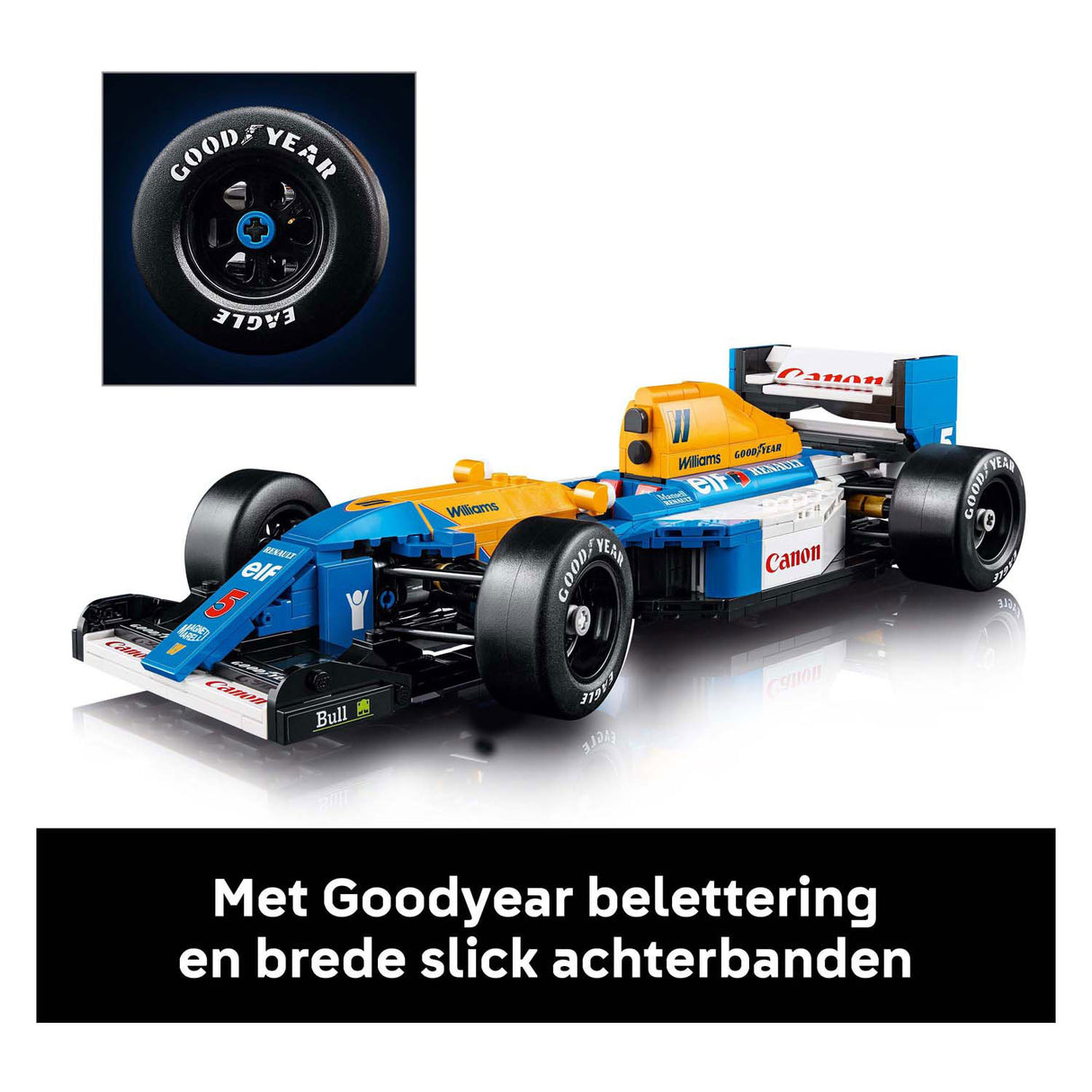 Icônes Lego 10353 Williams Racing FW14B et Nigel Mansell