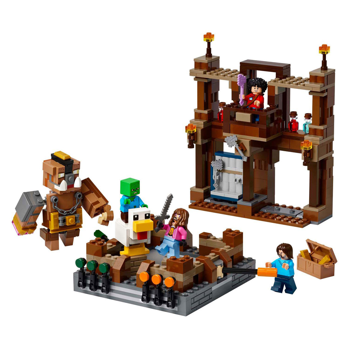 Lego Minecraft l'arène du manoir forestier - 21272