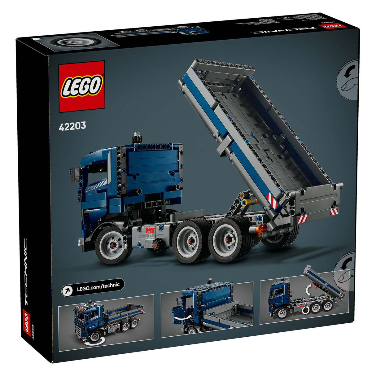 Camion technique Lego ® avec jouet à fonction basculante - 42203