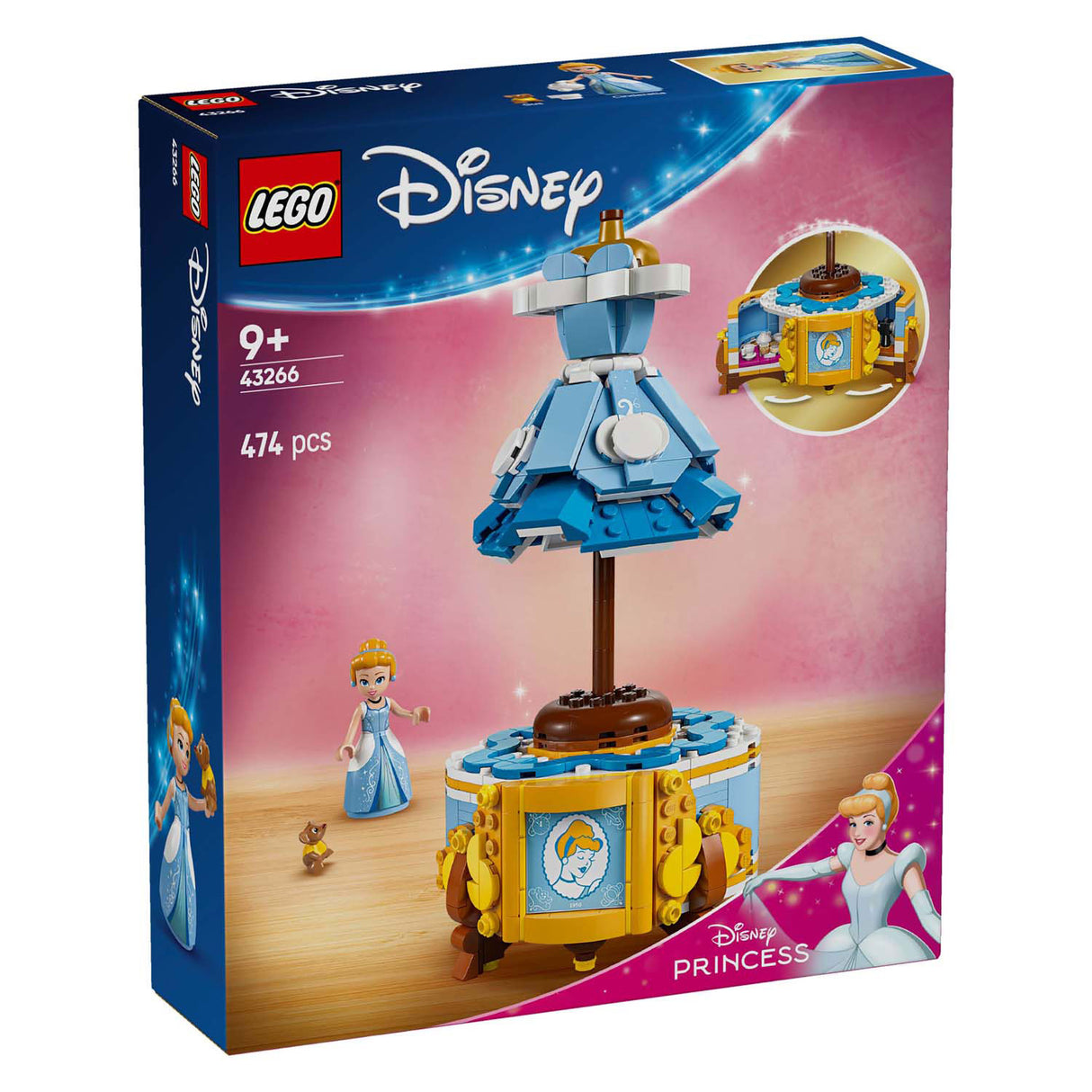 Lego Disney Princess 43266 La robe de Cendrillon