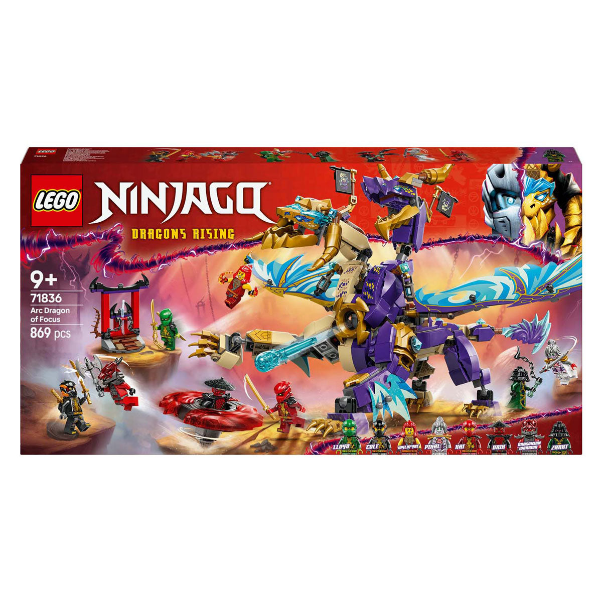 Lego Ninjago 71836 Arc Dragon de la Concentration