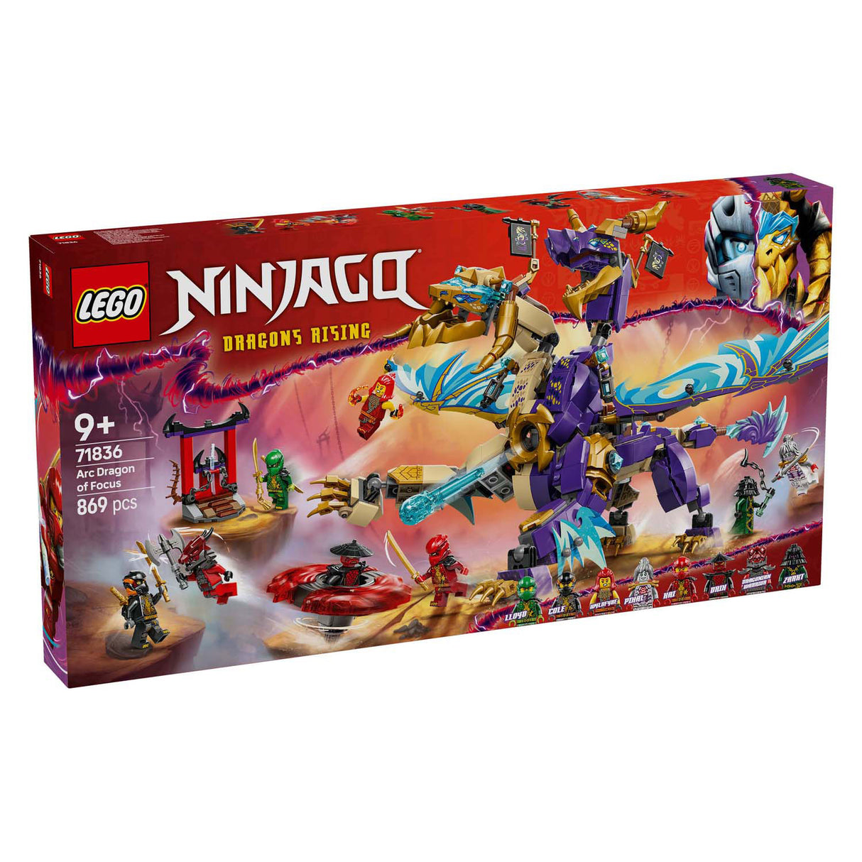 Lego Ninjago 71836 Arc Dragon de la Concentration