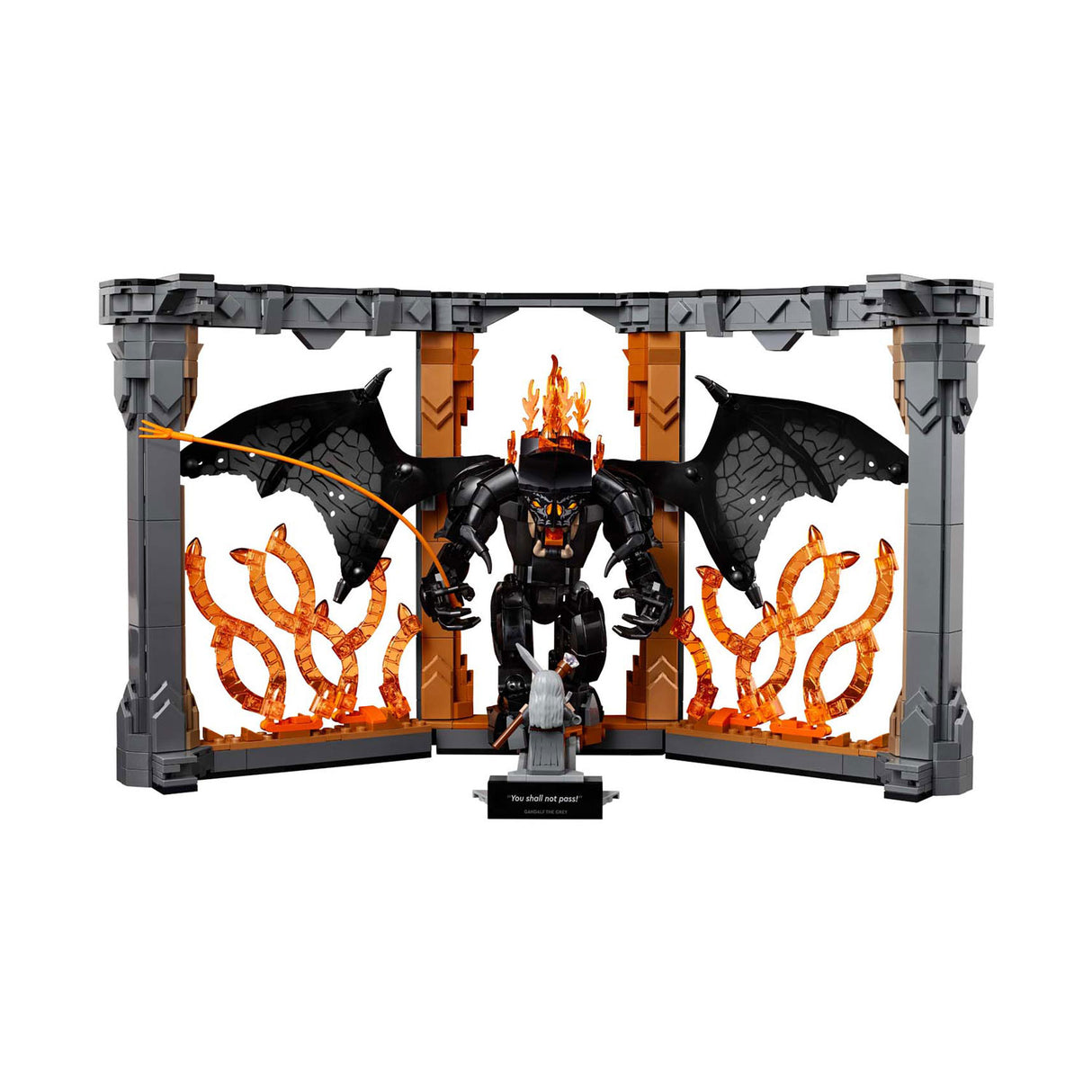 Lego icônes 10367 serre-livres le seigneur des anneaux Balrog