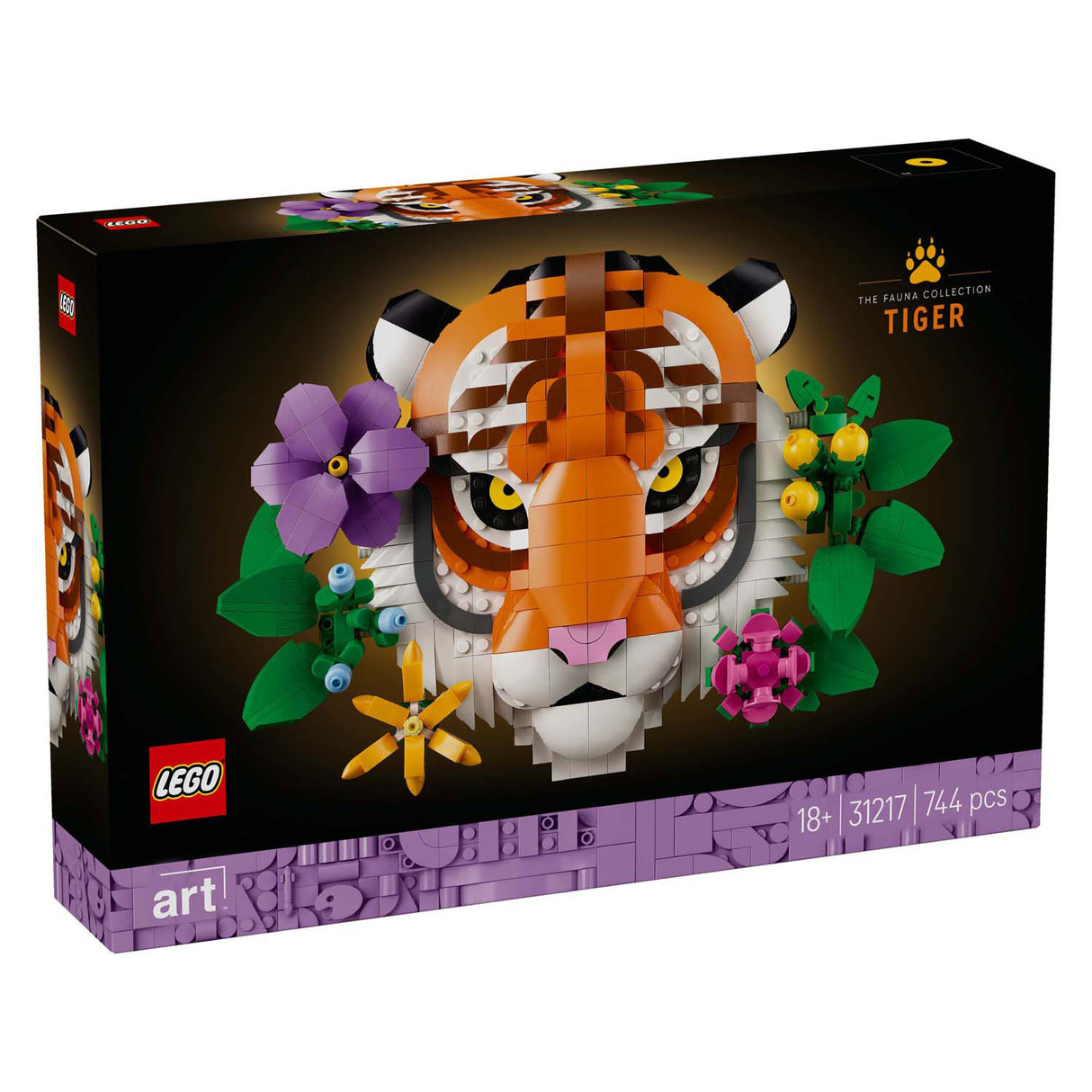 Collection art de la faune Lego ® – tigre - 31217