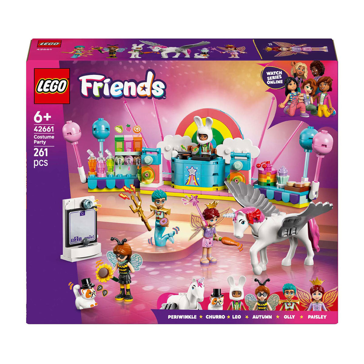 Lego Friends 42661 Fête costumée avec licorne et fée