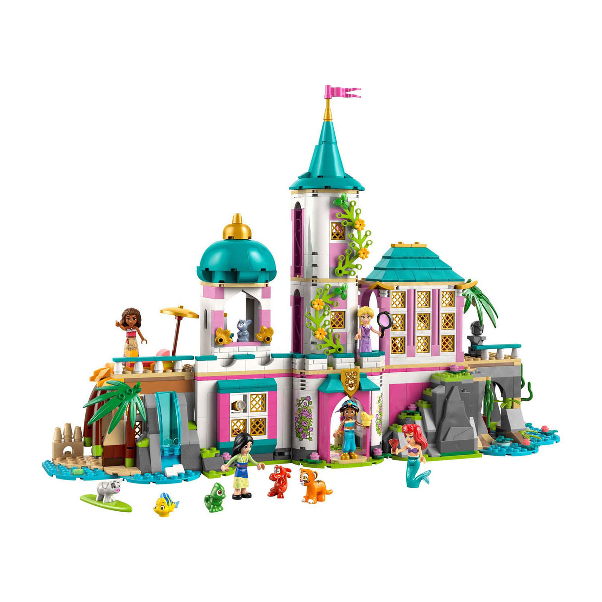Lego 43267 Disney Princess Château de princesse et animaux royaux