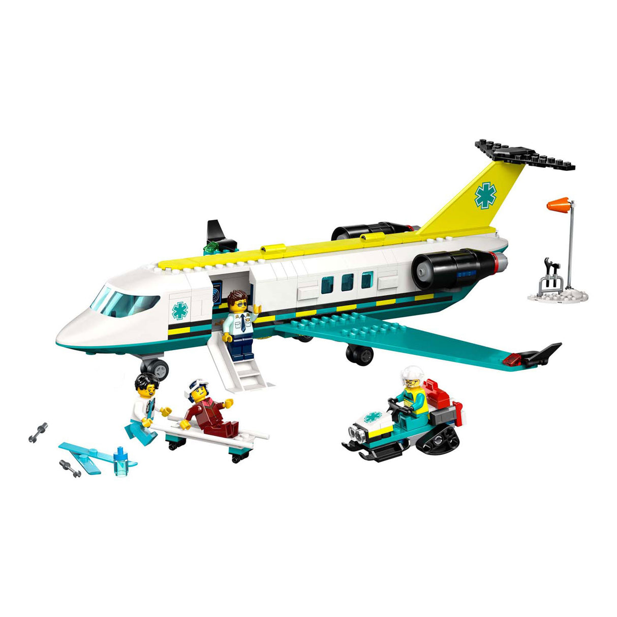Avion ambulance Lego ® city, avion jouet - 60465