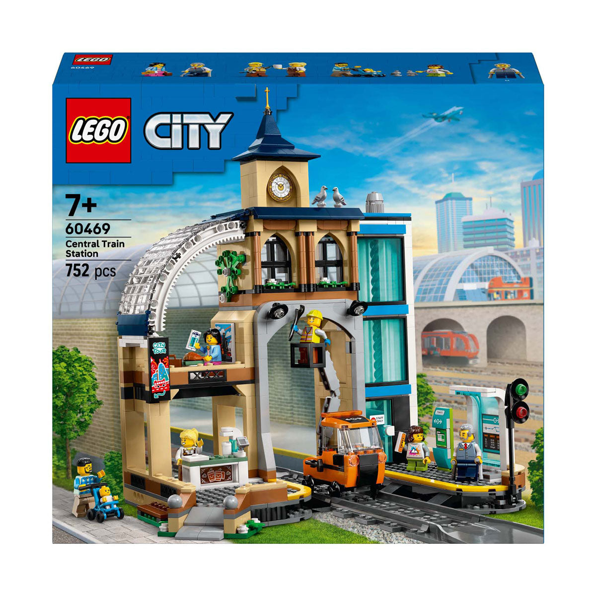 Lego city 60469 la gare centrale