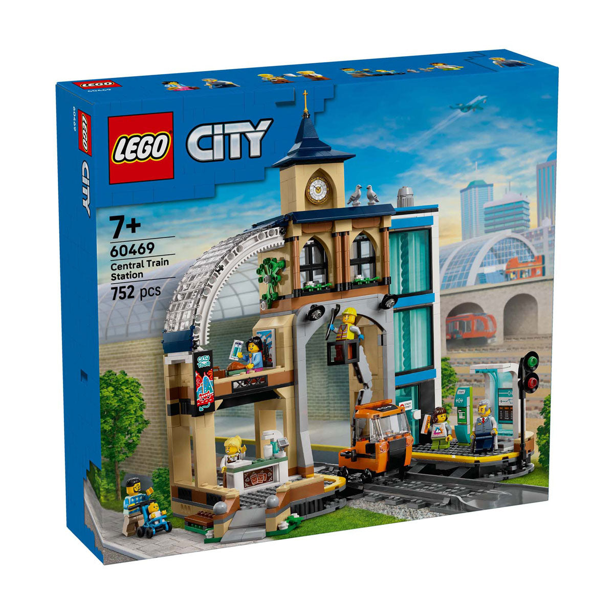Lego city 60469 la gare centrale