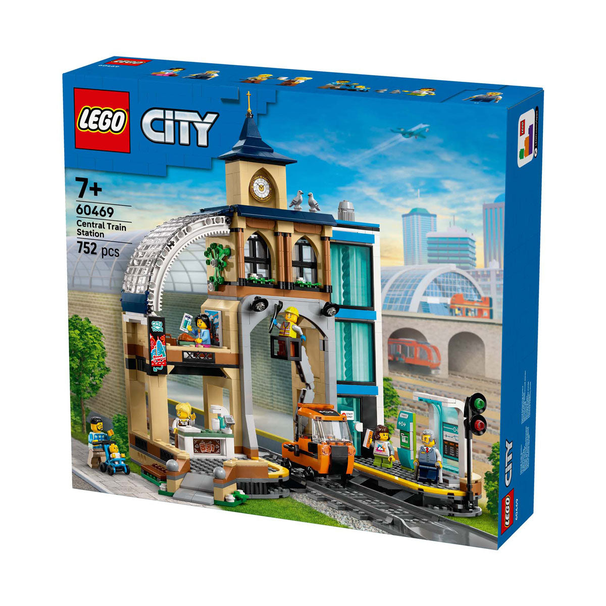 Lego city 60469 la gare centrale