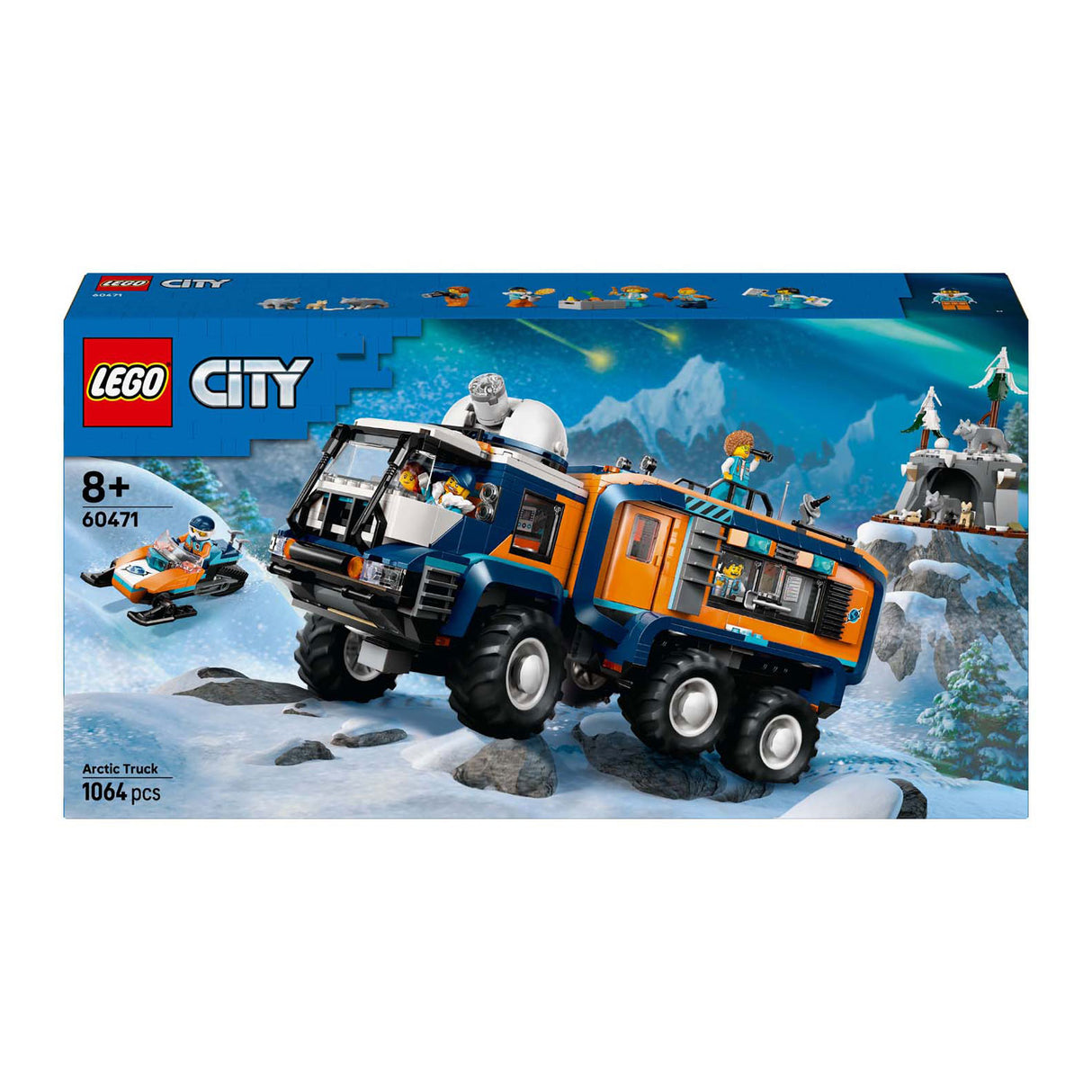 Lego 60471 Le camion laboratoire d'exploration de la ville au pôle Nord