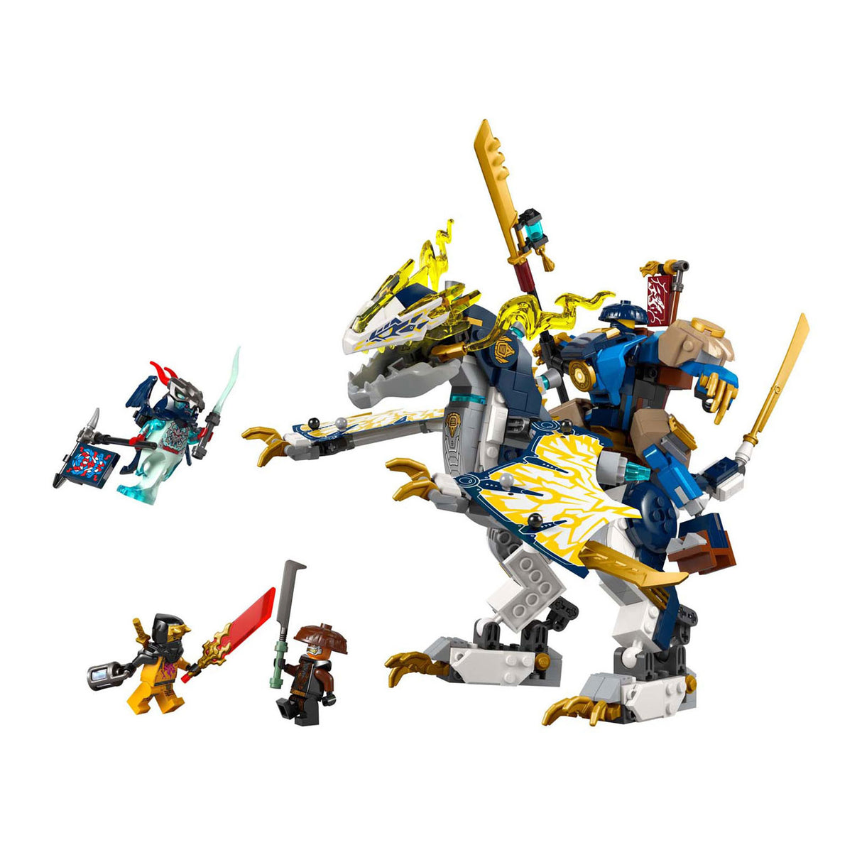 Lego Ninjago 71843 Le cavalier dragon robot du voyou