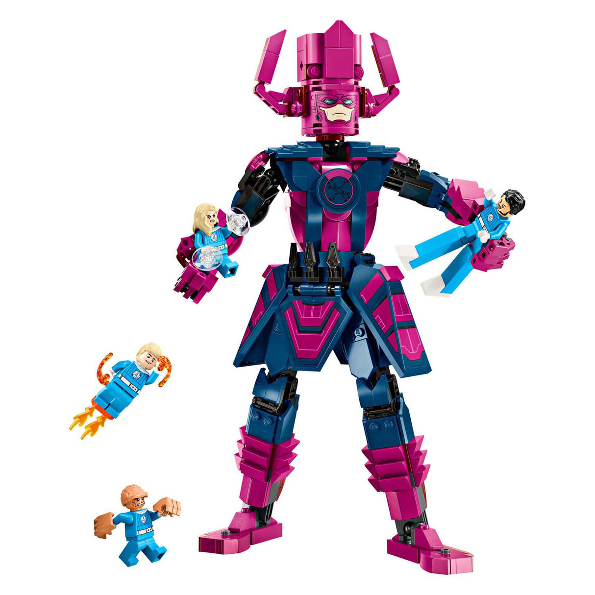 Lego Super Heroes Marvel 76316 Figurine de construction Les Quatre Fantastiques contre Galactus