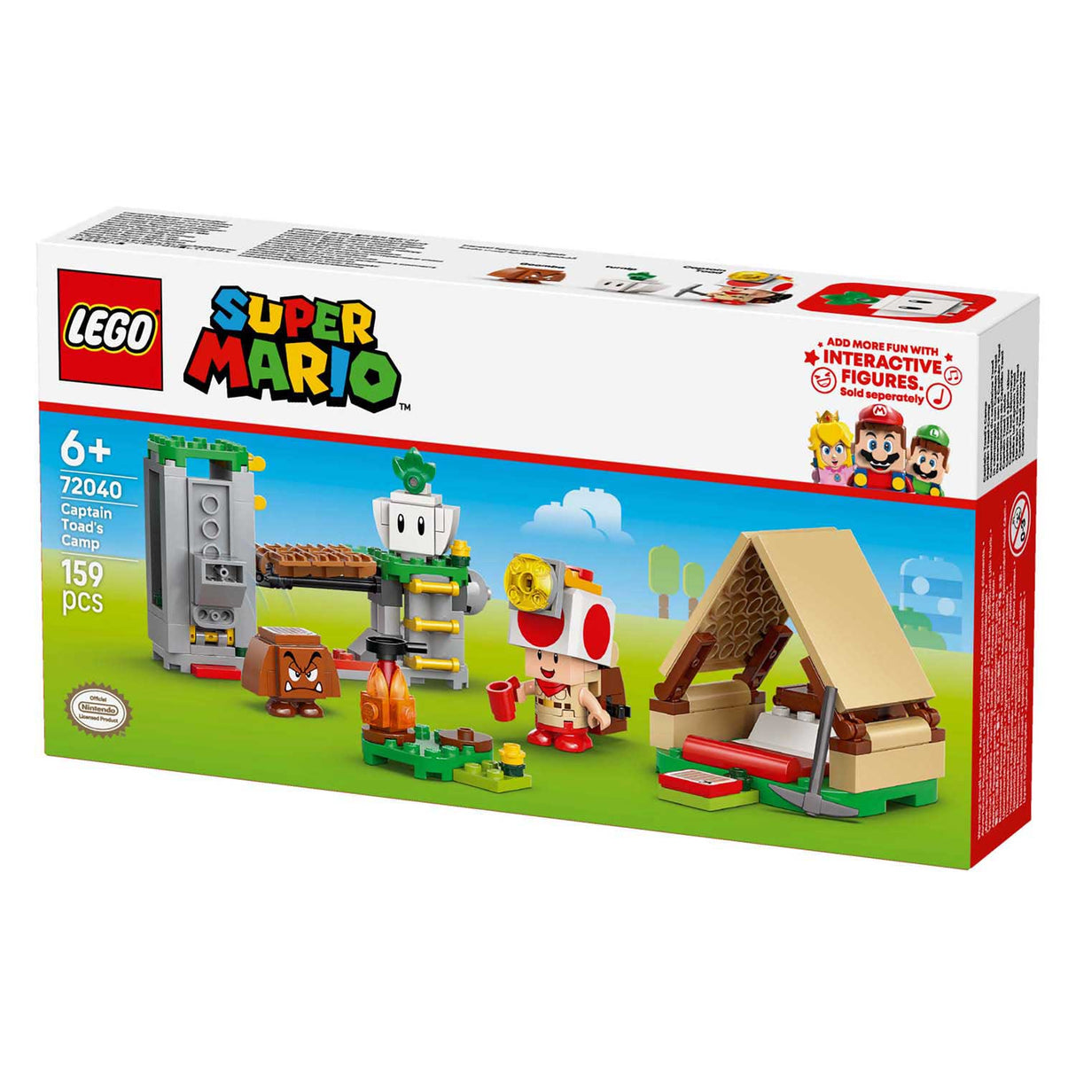Lego Super Mario 72040 Le camping du patron du crapaud